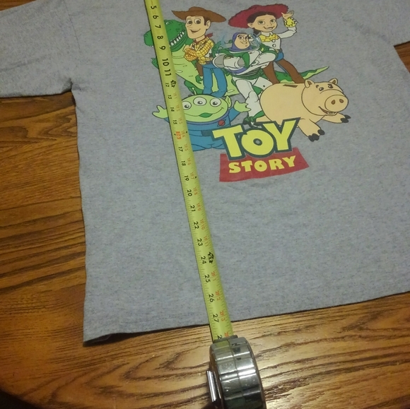 🐷👽 Toy Story Shirt Squad Buzz Light-year Disney Large Woody 🐴 Rex Ham Pig 🐖 - Picture 6 of 7
